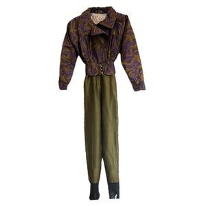 Skea Vintage, one-piece ski suit, women’s size 6